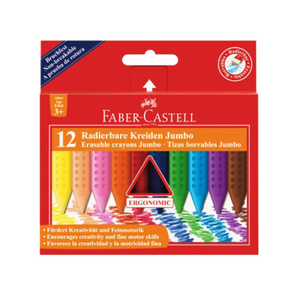 Pastelky Faber-Castell Grip Jumbo Plastic Colour