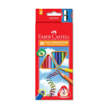 Pastelky Faber-Castell Grip Junior 10 farieb